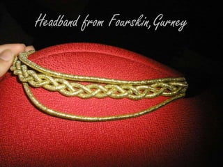 Headband from Fourskin,Gurney