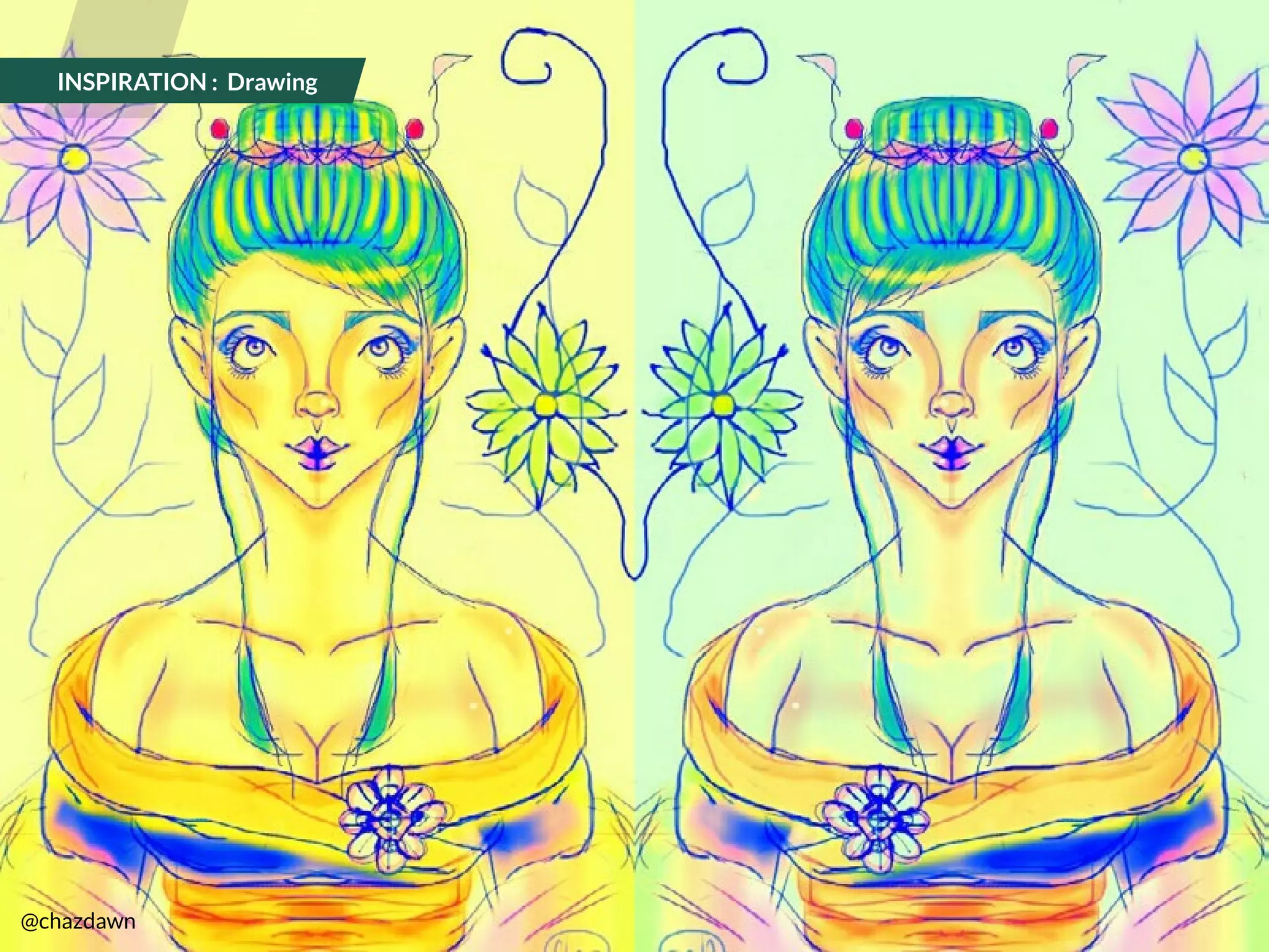 INSPIRATION : Drawing 
@ch 5a4z |d PaicwsAnrt Monthly 
 