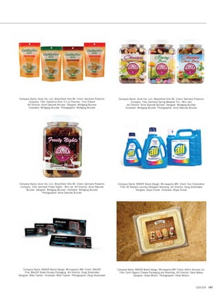 Company Name: Web Solutions, Inc., Meriden CT Client: Solo Horton Brushes
Title: Solo Horton Brushes Website Art Director: Jon Fenwick
Designer: Geoff Lewis
Company Name: Wilmington Design Co., Wilmington NC Client: Wylde Scott
Title: Wylde Scott Responsive Website President/Creative Director: Bill Hunter
Designer: Carolyn Pikoulas
Company Name: Web Solutions, Inc., Meriden CT Client: Tina Dragone
Title: Tina Dragone Website Designer: Diane Lepkowski
GDUSA 145
12. internet design_17.1. Self Promo Impo 12/2/15 10:57 AM Page 145
 