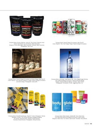 Company Name: Mattel, Inc., El Segundo CA Title: Monster High® Draculaura®
Art Director: Elaine Dehoyos Designer: Roy Juarez Illustrators: Gary Glover,
Lauren Montgomery Copywriter: Eric Hardie Manager: Lauren Pimentel
Packaging Engineer: Lauren Yee
Company Name: Mattel, Inc./Barbie Packaging, El Segundo CA Client: Mattel,
Inc. Title: The Barbie Look® City ShineTM
Barbie® Dolls Designer: Michael
Sawina Copywriter: Anna Ziss-Patton Engineer: Kambiz Betaharon
Manager: Elizabeth Andaluz Vice President: Peter Helenek
Company Name: Mattel, Inc./Barbie Packaging, El Segundo CA
Client: Mattel, Inc. Title: Barbie® Large Accessories Assortment Designers: Luis
Zurita, Samy Ventura Copywriter: Alexandra Fink Engineer: Marissa Laver
Manager: Brett Cambria Director: Corinne Maffin Vice President: Peter Helenek
Company Name: Mattel, Inc., El Segundo CA Title: Ever After High® Way Too
Wonderland® Art Director: Elaine Dehoyos Designer: Patty Groves
Illustrators: Mindy Allen, David Selvadurai, Mona Daly Copywriter: Robert
Rudman Manager: Annie Yu Packaging Engineer: Chris Hawkins
Company Name: Mattel, Inc./Barbie Packaging, El Segundo CA
Client: Mattel, Inc. Title: Karl Lagerfeld Barbie® Doll Designers: Michael Sawina,
Janet Tsuei Copywriter: Anna Ziss-Patton Engineer: Kambiz Betaharon
Manager: Elizabeth Andaluz Vice President: Peter Helenek
Company Name: Mattel, Inc./Barbie Packaging, El Segundo CA
Client: Mattel, Inc. Title: Barbie® Film Director Designer: Luis Zurita
Illustrator: Jason Yan Copywriter: Alexandra Fink Engineer: Marissa Laver
Manager: Brett Cambria Director: Corinne Maffin Vice President: Peter Helenek
GDUSA 163
13. packaging_17.1. Self Promo Impo 12/2/15 11:18 AM Page 163
 