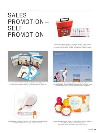 Company Name: Marine Lane, New York NY Client: Untold News
Title: Branding for the First Annual Untold News Awards Art Director: Megan
Flood Designers: Yejin Shin, Kiera Hoefle, Hannah Hillier
Illustrator: Lasse Skarbovik
Company Name: Saputo Design, Westlake Village CA Client: Pacific Lodge Youth
Services Title: Branding Art Director: Tom Saputo Designer: Andra Gheorghe
Illustrator: Georgia Nicole Lange
Company Name: Team Detroit - The Park, Dearborn MI Client: The Children’s
Center Title: The Children’s Center - Brand Story Book Creative Directors:
Toby Barlow, Sue Mersch Art Director: Steffan Duerr Designers: Michele Silvestri,
Steffan Duerr, Frank Ciolino, Stephanie Pease Illustrators: Andi Tonis,
Jaclyn Caris Photographer: Amy Sacka Copywriter: Kristin Wellmer
Company Name: Nicte Creative Design, LLC, Panama City FL
Client: Dogs on Deployment Title: Dogs on Deployment Branding
Design: Nicte Creative Design, LLC
Company Name: Team Detroit, Dearborn MI Client: Arthritis Foundation Michigan
Title: Arthritis Foundation Graphic Materials Creative Directors: Toby Barlow,
Sue Mersch, Linda Meek, Sanja Dardagan Art Director: Wendy Grigsby-Hatfield
Designers: Michele Silvestri, Ruben Ramen, Joe Benghauser
Writer: Cristina Lorenzetti
Company Name: TFI Envision, Inc., Norwalk CT Client: Keystone House, Inc.
Title: Keystone House Mystery Gala 2015 Materials Creative Director: Elizabeth
P. Ball Art Director: Elizabeth P. Ball Designer: Elizabeth P. Ball
Illustrator: Elizabeth P. Ball Copywriter: Elizabeth P. Ball
Production Artist: Elizabeth P. Ball Printer: TFI Envision, Inc., GotPrint
GDUSA 187
16. probono_17.1. Self Promo Impo 12/2/15 11:32 AM Page 187
 