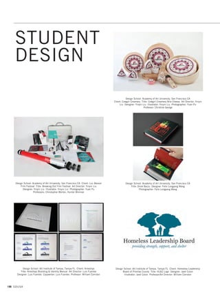 194 GDUSA
Company Name: Tenex Corporation, Des Moines IA Title: TENEX Floor Protection
Art Director: The Tenex Corporate Creative Team
Design: The Tenex Corporate Creative Team
Company Name: WCompany , Brooklyn NY Client: Hammerstrom Builders
Title: Koozie Gifts Art Director: Will McDermott Designer: Danny Garro
Company Name: VF Imagewear, Nashville TN Client: Wrangler Workwear
Title: Wrangler Workwear Camo Launch Kit Art Director: Stephanie Bury
Designer: Stephanie Bury Photographer: Tim Pannell
Marketing Manager: Michael Banner Project Manager: Mercer Leggett
SALES PROMOTION + SELF PROMOTION
17. sales promotion_17.1. Self Promo Impo 12/2/15 11:42 AM Page 194
 