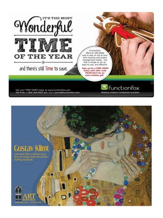 ©2015 International Paper Company. All rights reserved.
Accent is a registered trademark of International Paper Company.
Get the look
that says you’re
more than smooth.
Show off your hottest designs on the opaque that redeﬁnes smooth.
With Accent Super Smooth, your print pieces will go beyond sensational to a level that is unquestionably super.
To get instant access to the Accent A-List and partake in promotions, visit www.AccentAGame.com.
ACCENT
®
OPAQUE SUPER SMOOTH
THE SUPERMODEL OF SMOOTH
Project3:Layout 3 3/11/15 2:19 PM Page 1
 