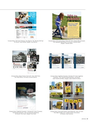 Company Name: Two Sisters Design, Lyme CT Client: Hill-Stead Museum
Title: Game Night Gala Invitation Art Director: Lisa Reneson
Designer: Lisa Reneson
Company Name: VGreen Design, Waco TX Title: Farley  Rich Wedding Invitation
Designer: Virginia Green Photographer: Bob Smith, Accurate Image
Letterpress Printer: BlackHare Studio
Company Name: WCompany , Brooklyn NY Client: ParkWest Gallery
Title: Inaugural Gallery Invitation  Catalog Art Director: Will McDermott
Designer: Danny Garro
Company Name: Uncommon Schools, New York NY Title: Uncommon Schools
Holiday Card Art Directors: Rosemary Kelly, Kianti Brown
Photographer: Jacob Krupnick
Company Name: VGreen Design, Waco TX Title: Green  Keller Wedding
Invitation Designer: Virginia Green Photographer: Bob Smith, Accurate Image
Letterpress Printer: BlackHare Studio
GDUSA 55
02. announcements_17.1. Self Promo Impo 12/2/15 9:29 AM Page 55
 