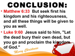 December 20, 2015 - Sunday Message -The 3 Most Important Meanings Of …