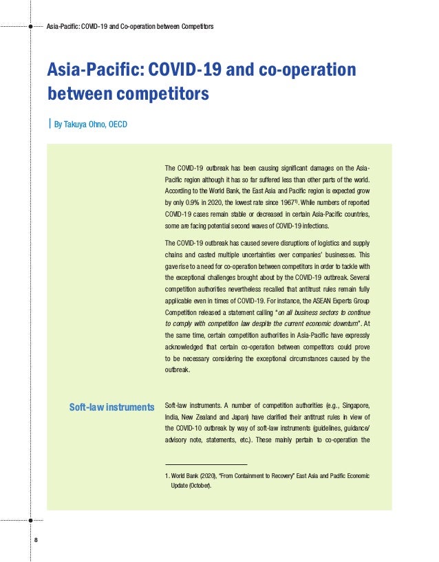 The COVID-19 outbreak has been causing significant damages on the Asia-
Pacific region although it has so far suffered les...