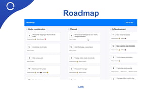 Roadmap
Link
 