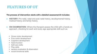 Occupational therapy for autism in India | PPTX