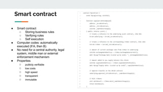 Decentralised monetary policy by Yulin Liu