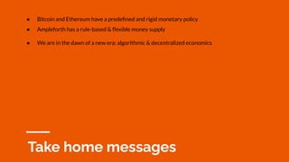 Decentralised monetary policy by Yulin Liu