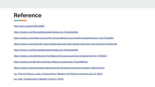Decentralised monetary policy by Yulin Liu