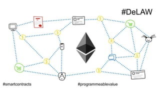 #DeLAW
#smartcontracts #programmeablevalue
 