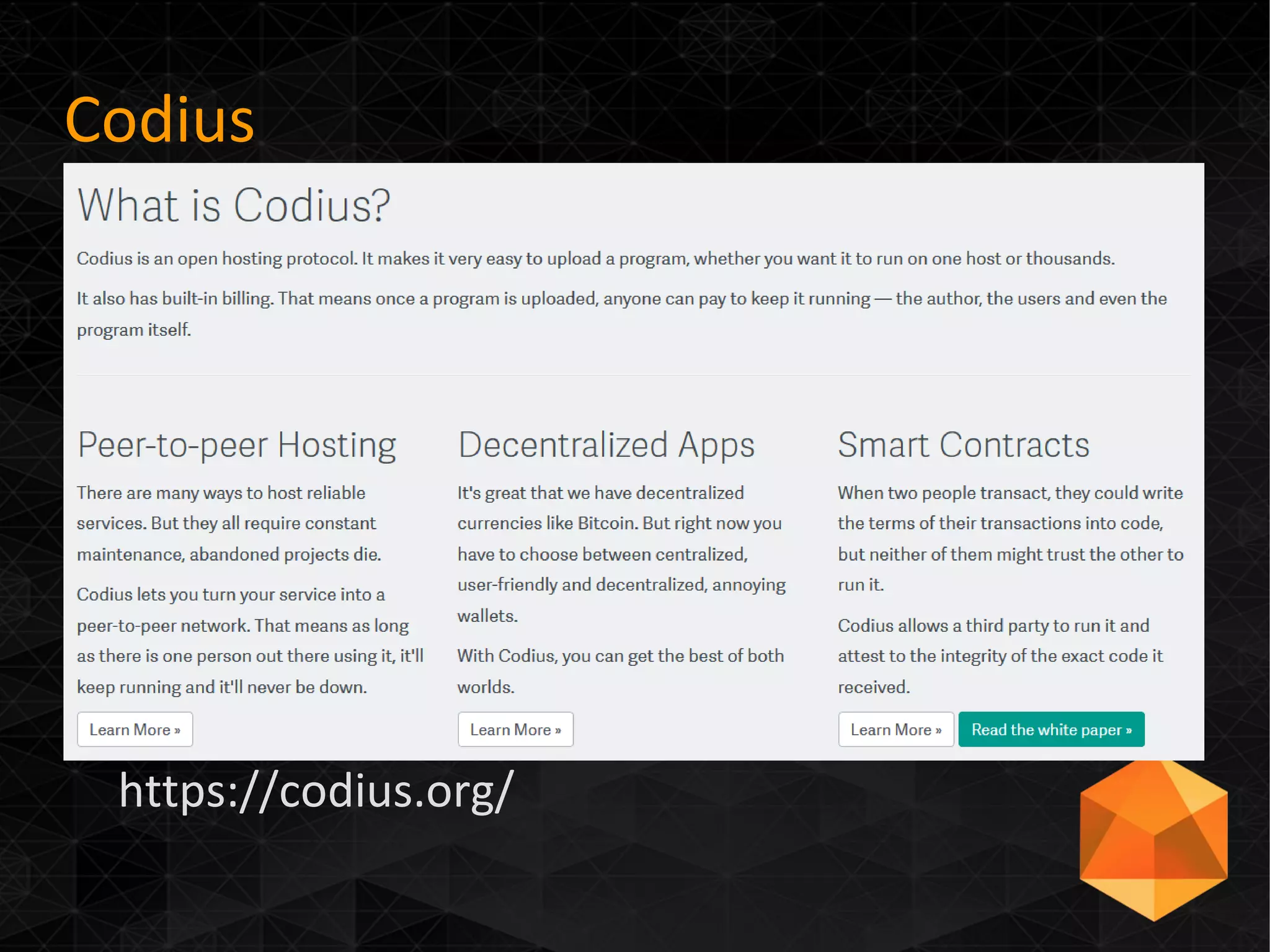 Codius
https://codius.org/
 