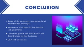 Decentralized Exchange Development PPT .pdf