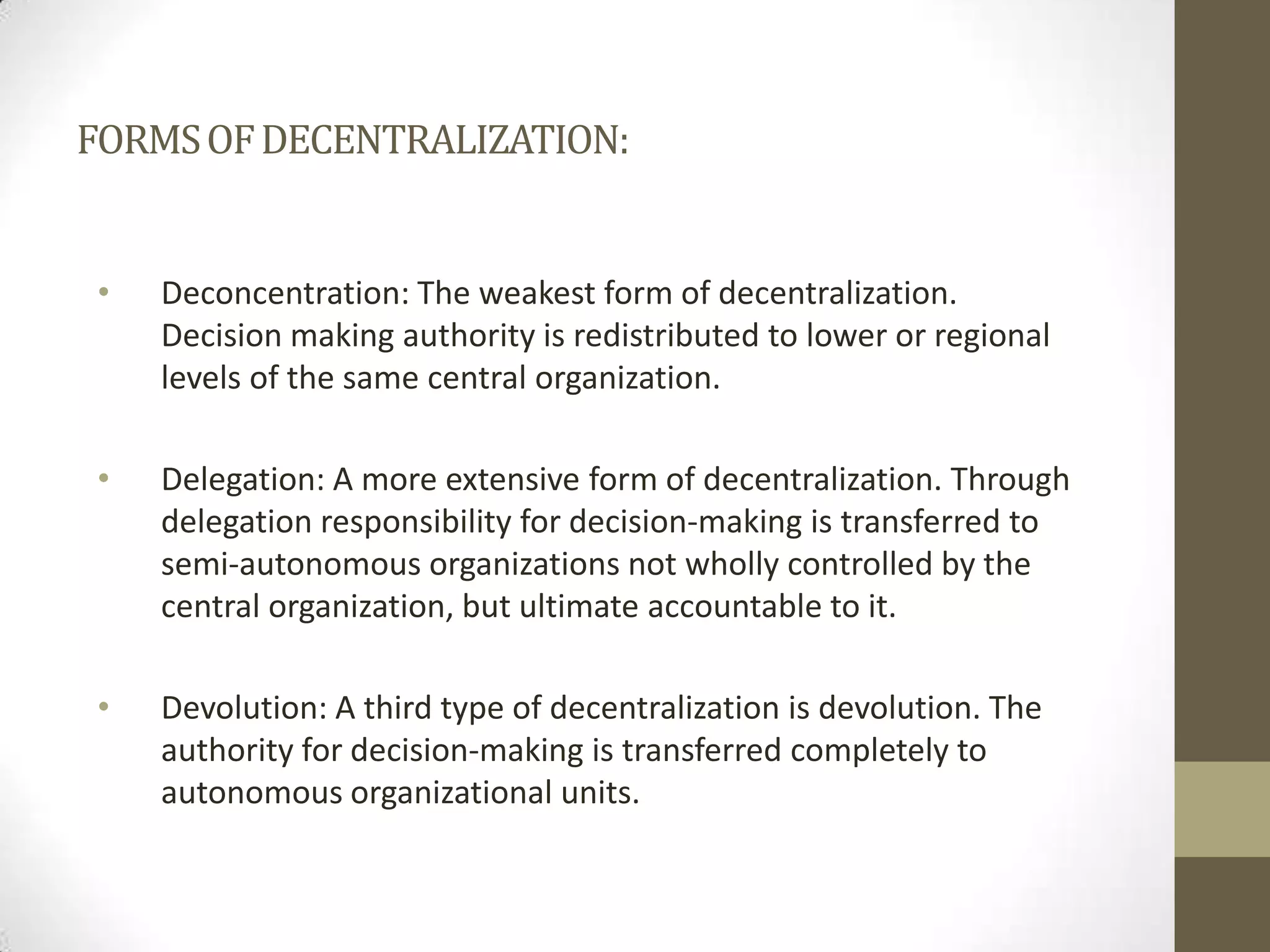 Knowledge, information and ideas are flowing from the bottom to the top of the organization.