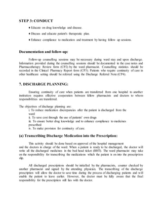 Decentralized pharmacy ( hospital pharmacy) | DOCX