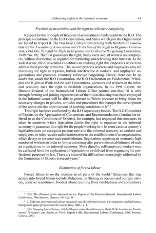 Decent work and the informal economy | PDF