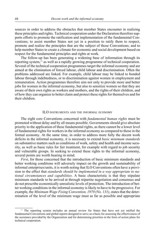 Decent work and the informal economy | PDF