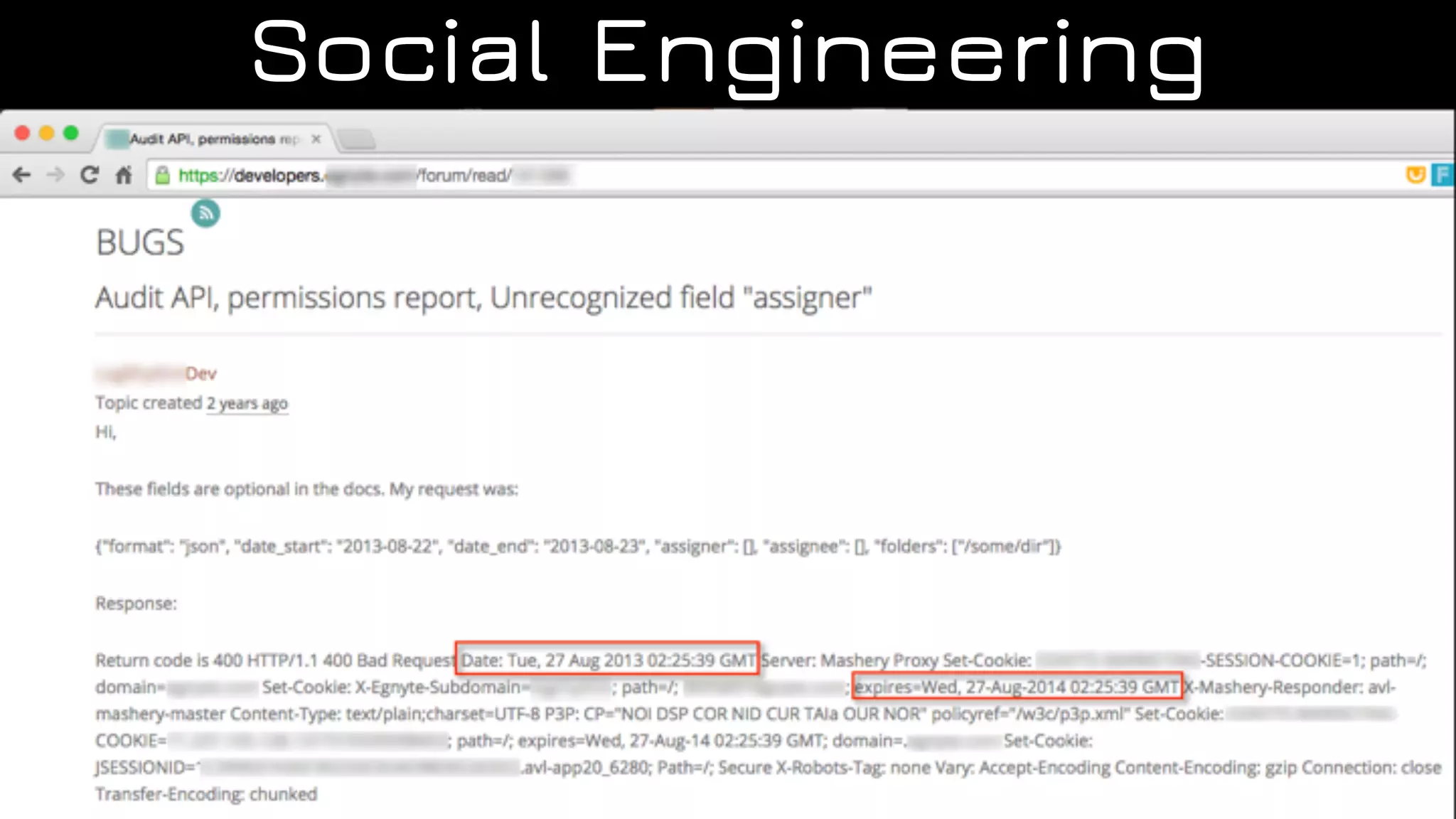 Social Engineering
 
