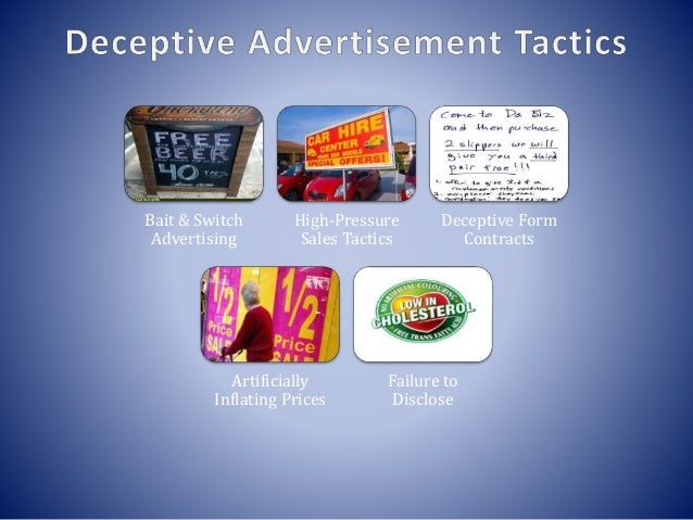 deceptive advertisement and consumer behavior e commerce deceptive advertising