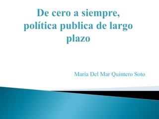 María Del Mar Quintero Soto
 