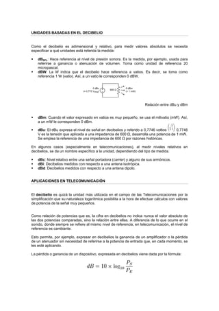 Decibeles | PDF