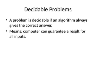Decidability_With_Conclusion.pptxejenens | PPTX