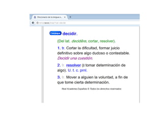 [Databeers] 18-09-2014 Decide. Pedro Concejero.