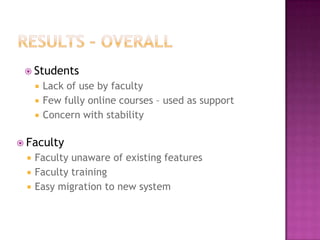 Results – overallStudents