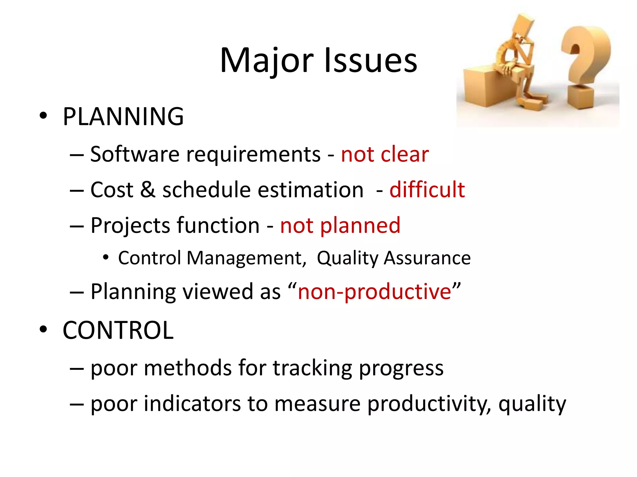 Deciding the software development life cycle procedure (according to ...