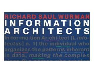 the classic,
pervasive
seduction to
designers is to
ﬁnd a solution
instead of
the truth
Richard Saul Wurman
 