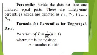 Decile and Percentile for Ungrouped Data.pptx
