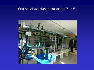 Outra vista das bancadas 7 e 8.
 