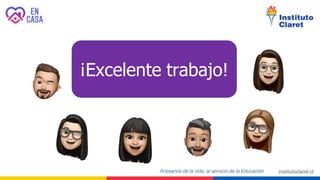 ¡Excelente trabajo!
 