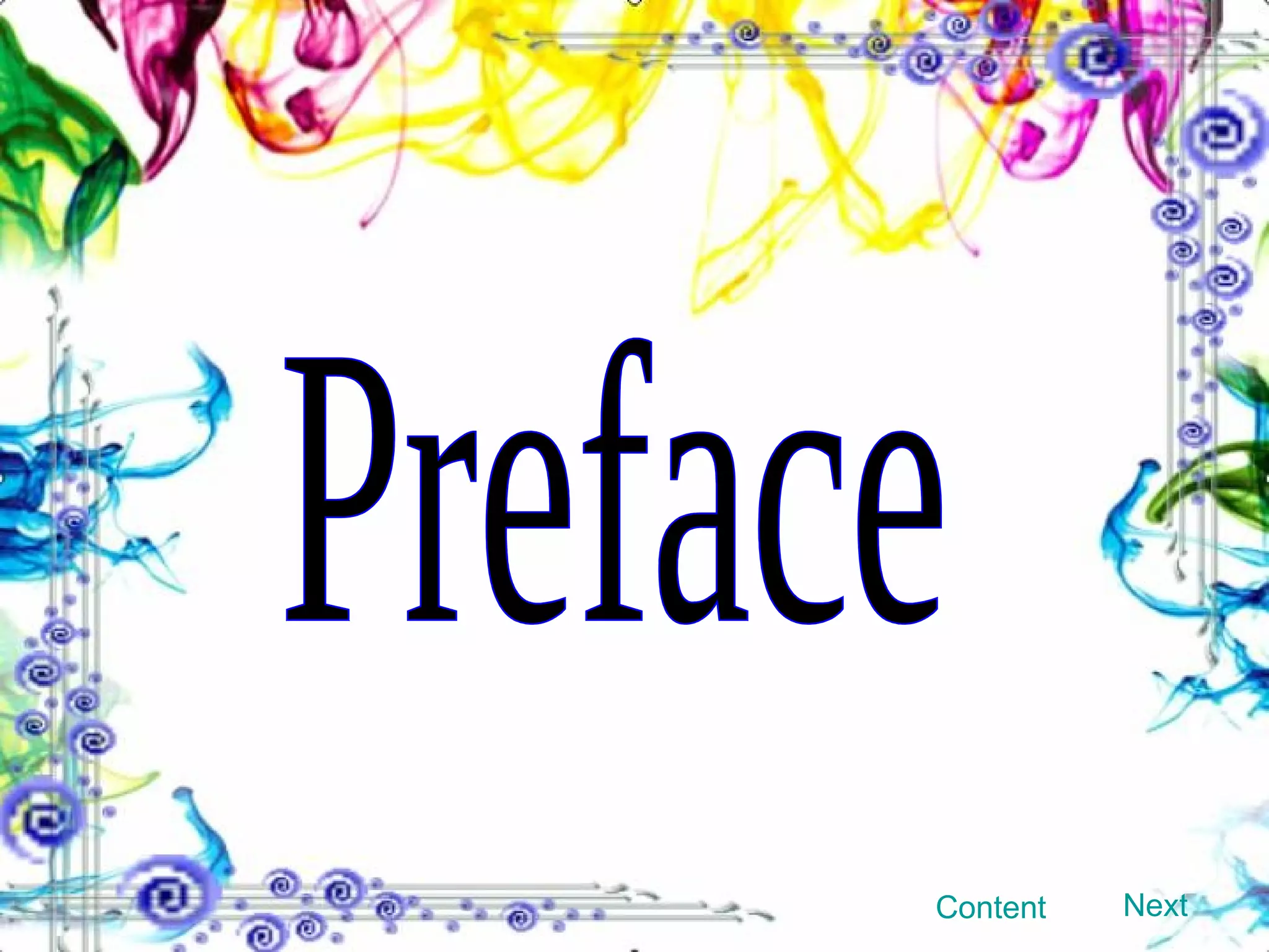 Preface Content Next 