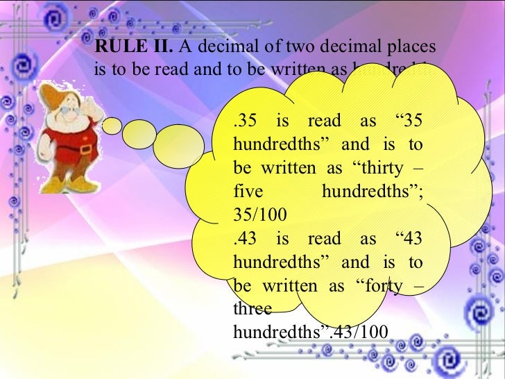 decimal numbers part 1 35 100 in simplest form