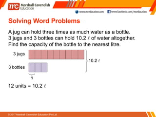 3 Jugs Math Problem Primary 5 Mathematics Holistic Decimals.pptx
