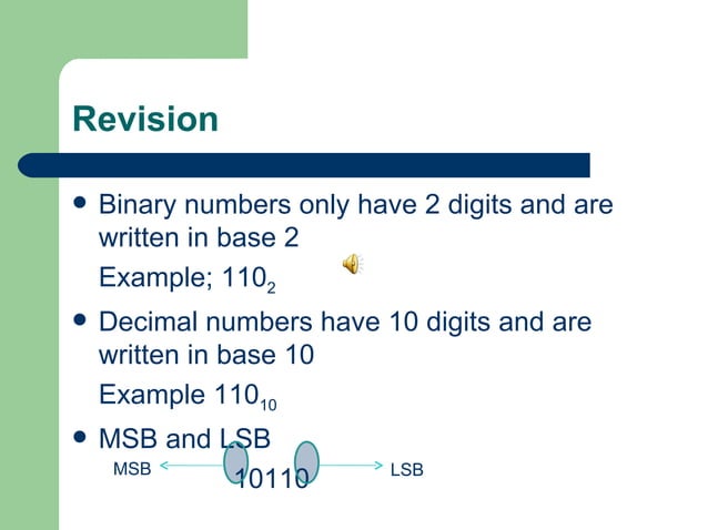 Decimal to binary number | PPT