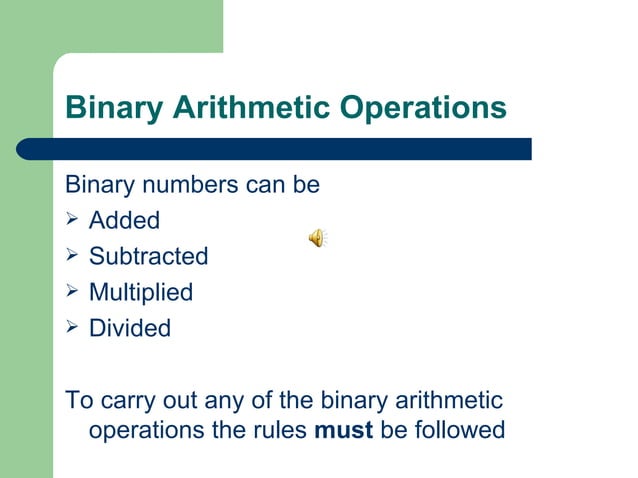 Decimal to binary number | PPT