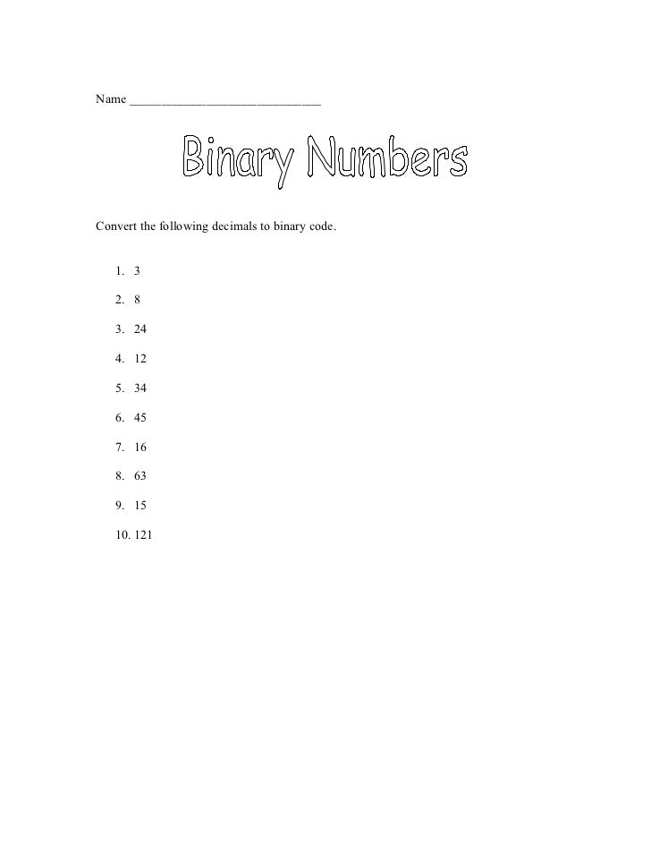 converting-binary-numbers-to-decimal-numbers-a-decimal-and-binary-conversion-worksheets