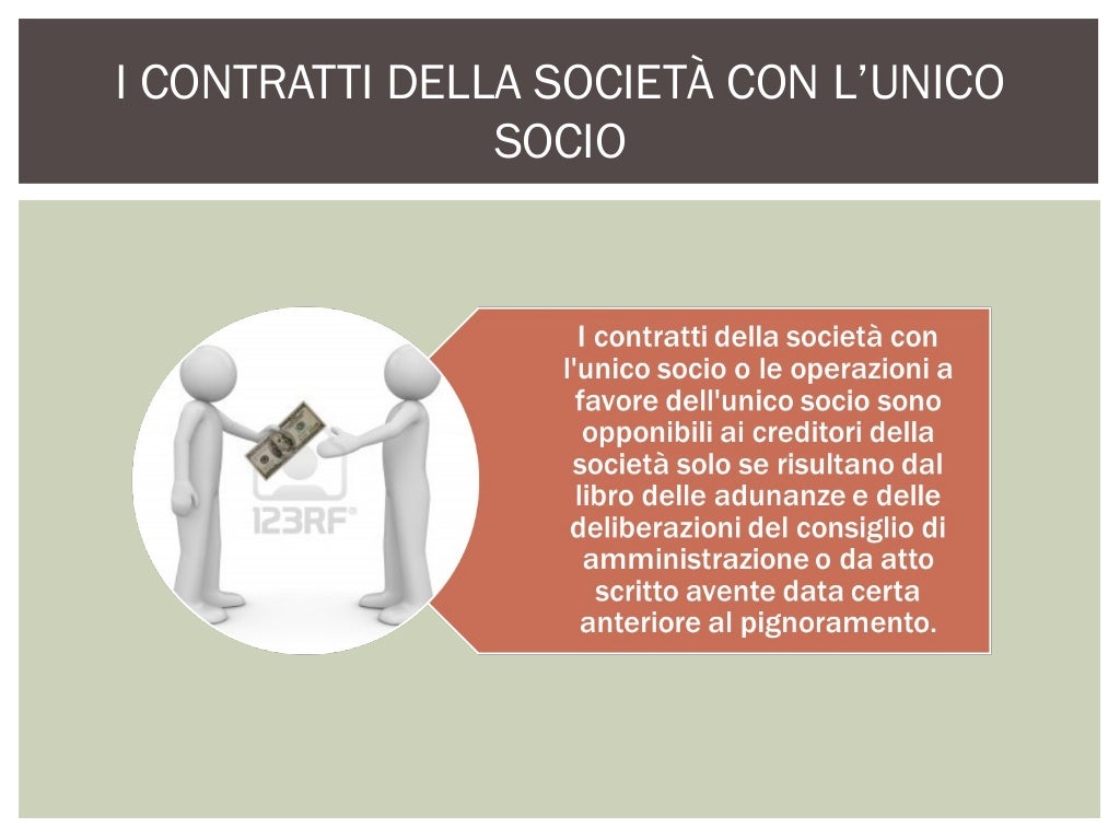 La costituzione delle società per azioni.