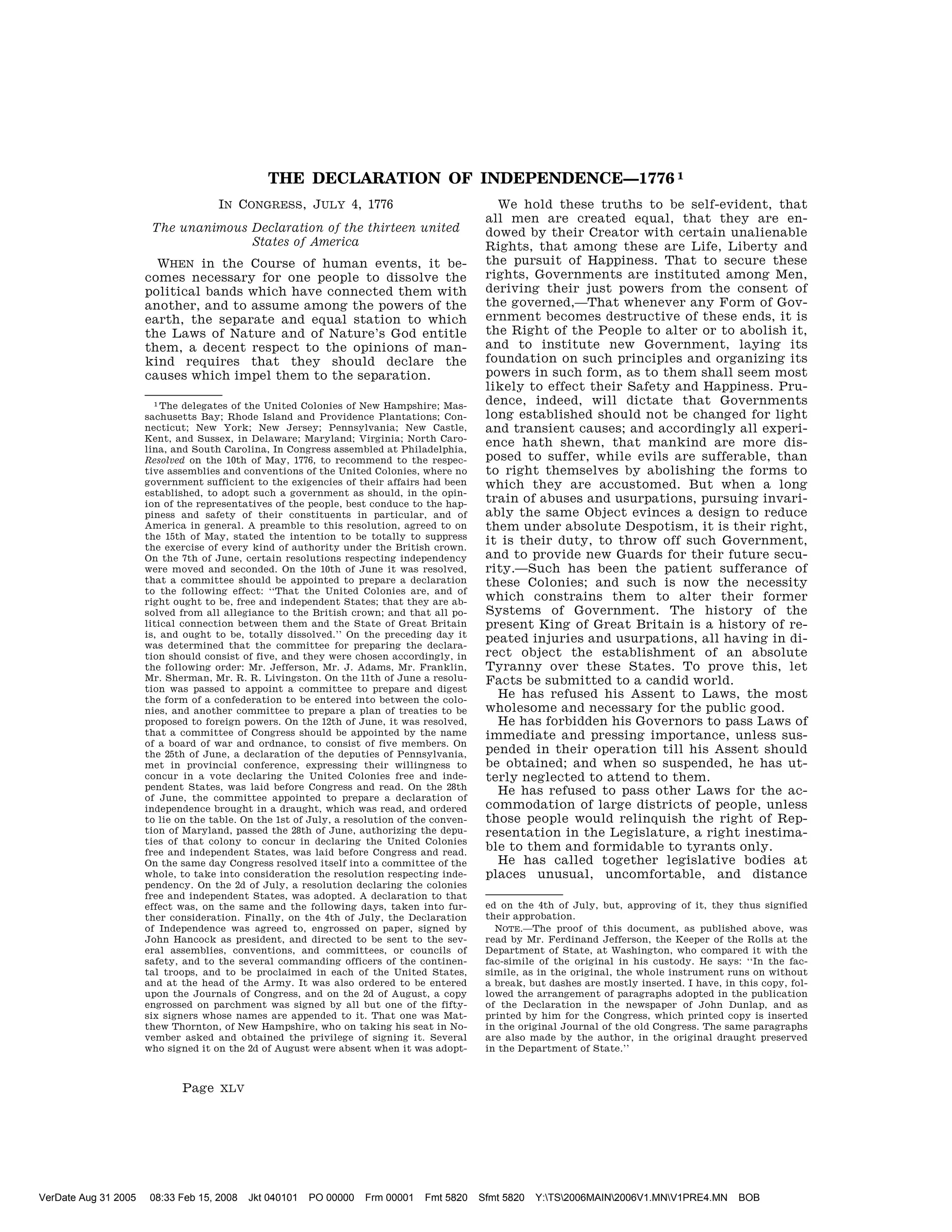 The Surprising Ethos Behind The Declaration Of Independence - maxb9dr