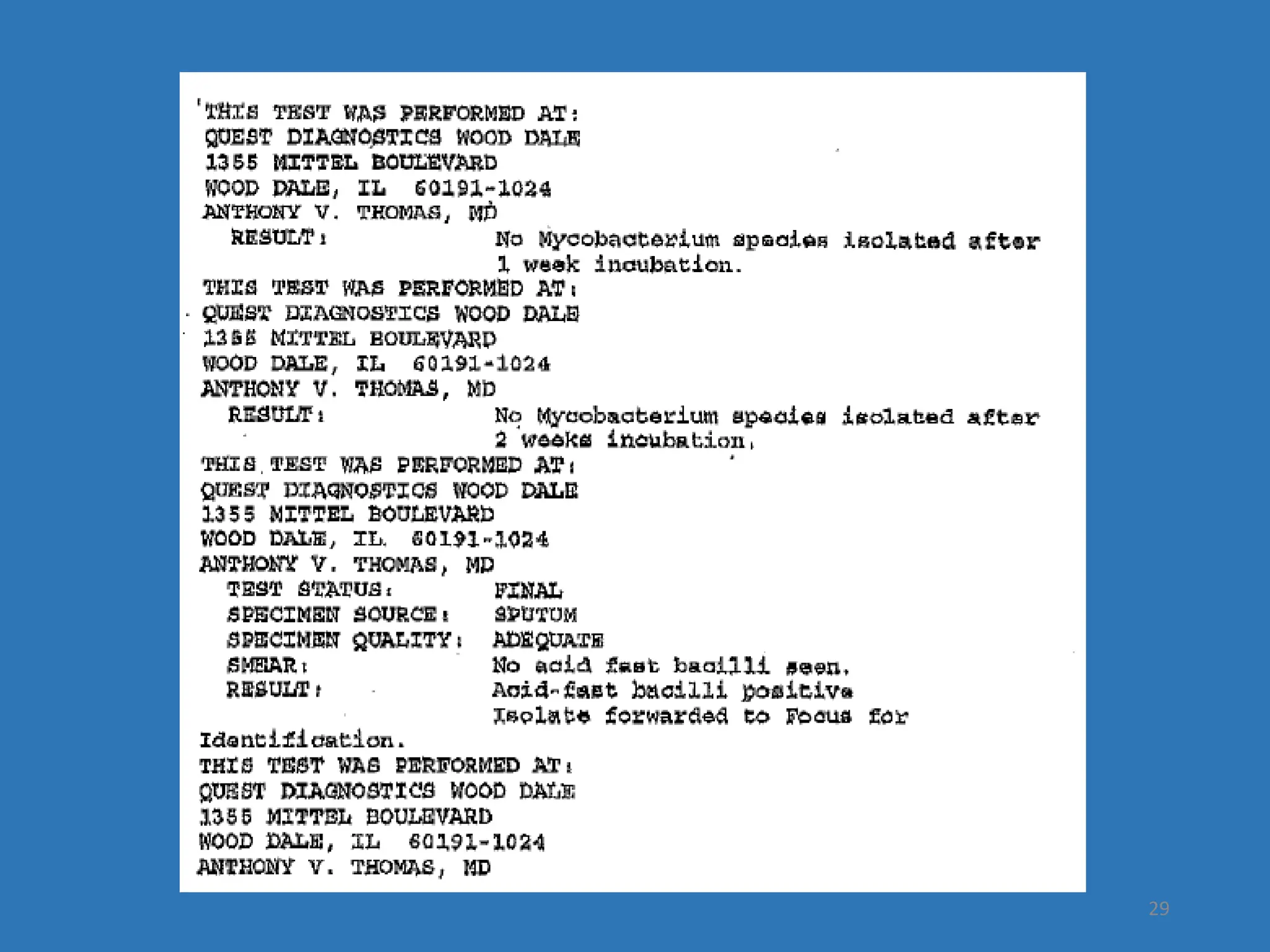 Perfectly Healthy Bones: Deciphering Medical Reports - b3xsrod