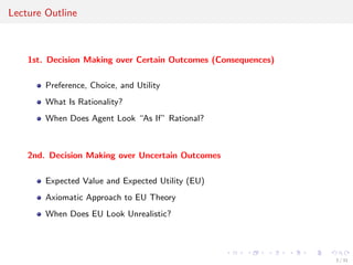Introduction to Decision Making Theory | PDF