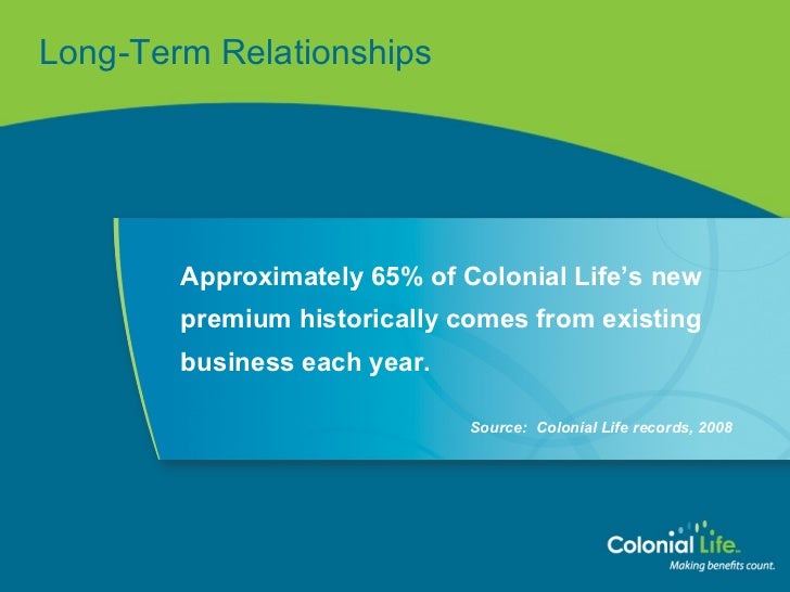 colonial services presentation ppt colonial life customer service