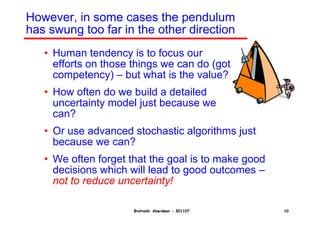 Decision making in the oil and gas industry | PDF