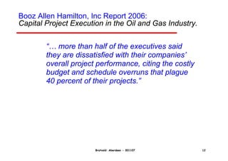 Decision making in the oil and gas industry | PDF