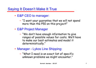 Decision making in the oil and gas industry | PDF