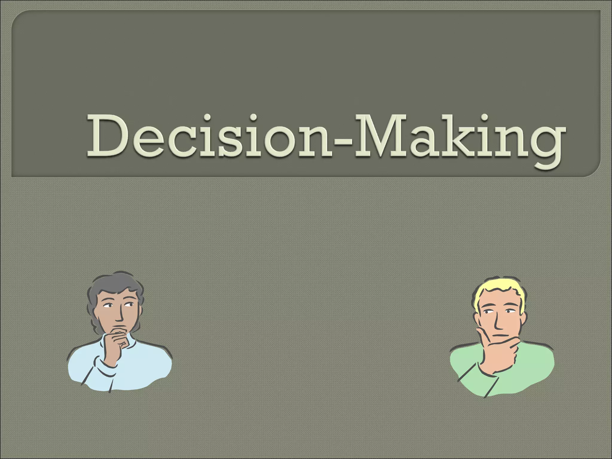 Decision Making Powerpoint | PPT