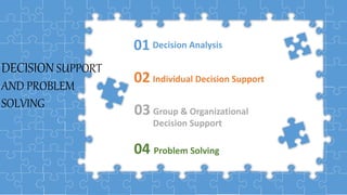 Decision making models, support & problem solving | PPT